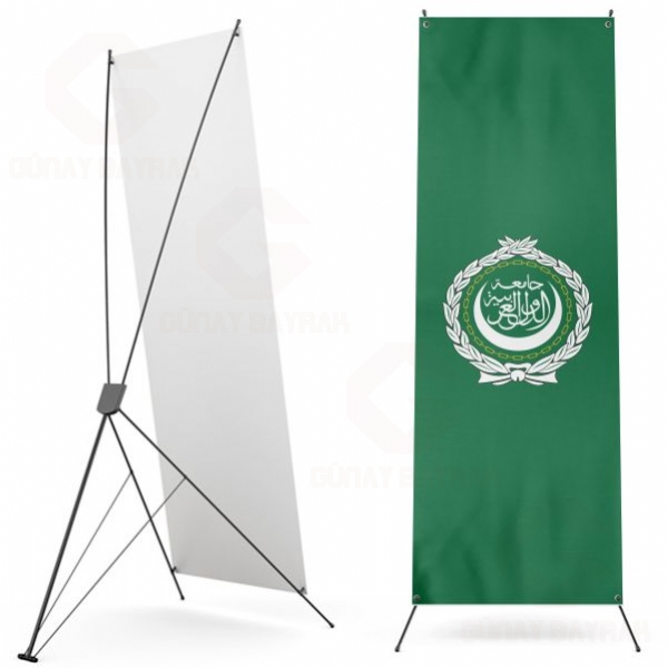 Arap Birlii Dijital Bask X Banner