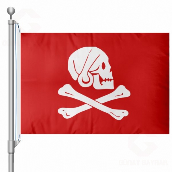Flag of Henry Every Red Bayra Flag of Henry Every Red Flamas