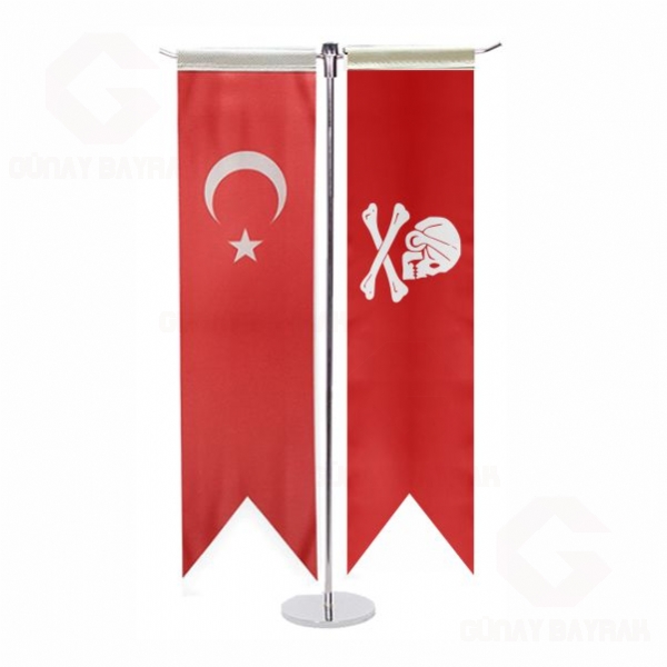 Flag of Henry Every Red T Masa Bayra