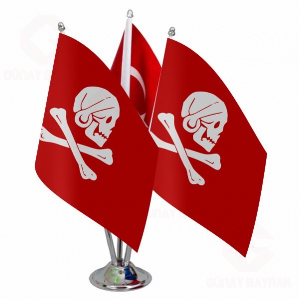 Flag of Henry Every Red l Masa Bayra