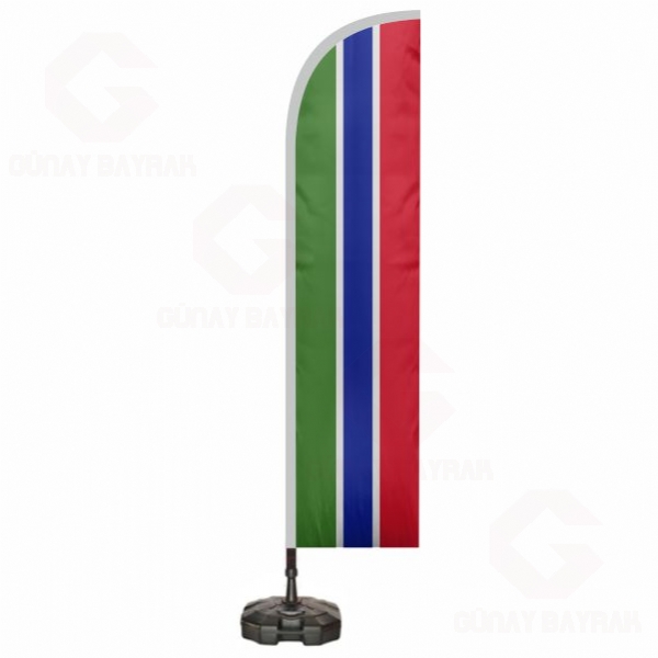 Gambiya Yelken Bayraklar