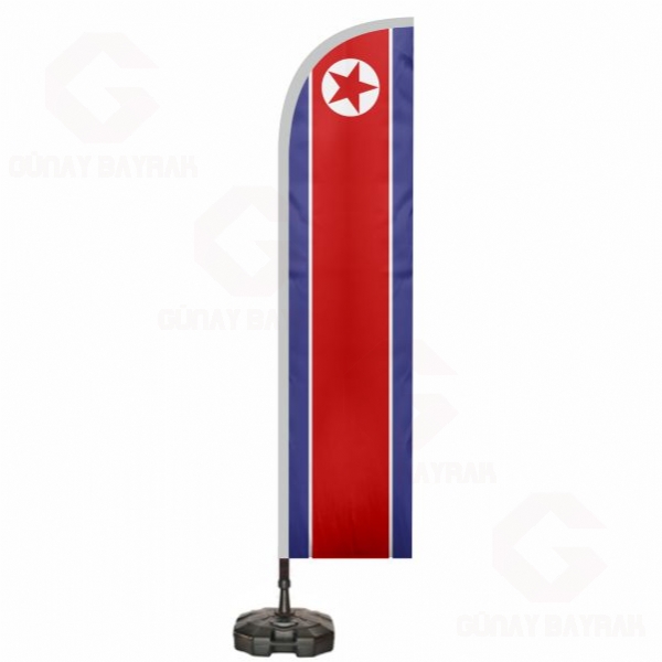 Kuzey Kore Yelken Bayraklar
