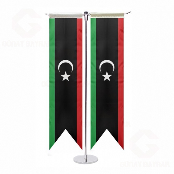 Libya T Masa Bayraklar