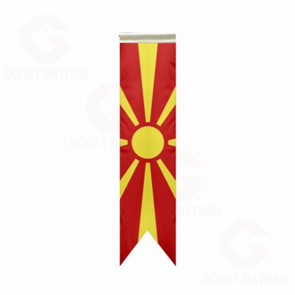 Makedonya L Masa Bayraklar