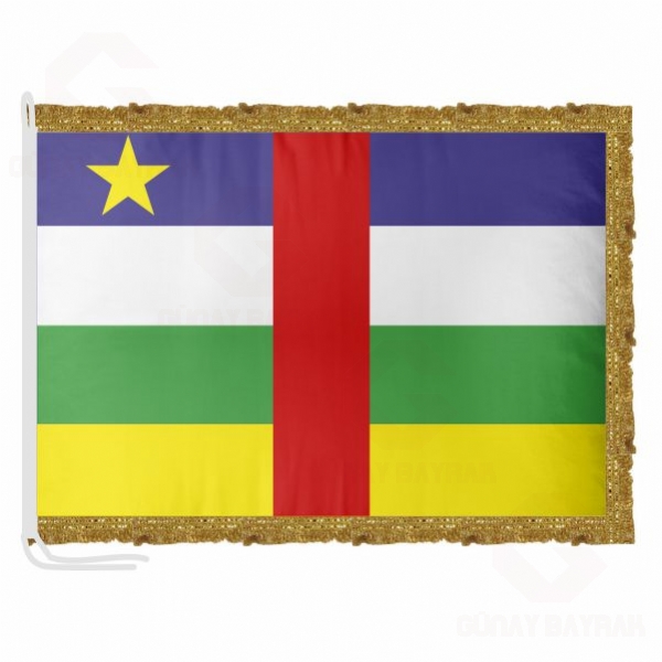 Orta Afrika Cumhuriyeti Saten Makam Bayra