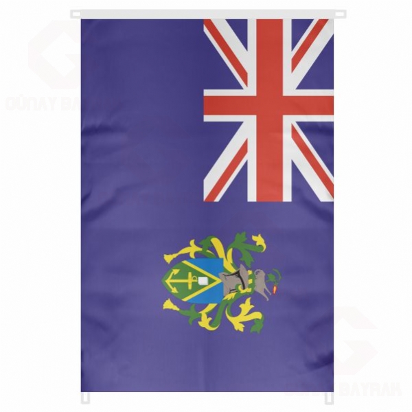 Pitcairn Adalar Bina Boyu Byk Bayrak