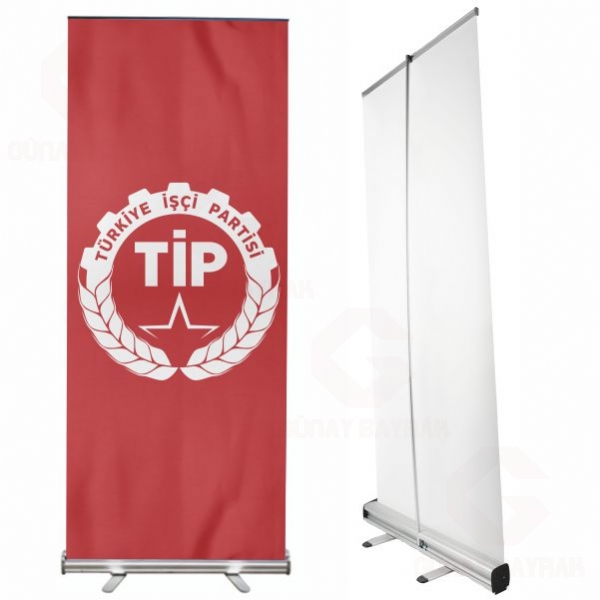 Roll Up Banner Tip Partisi Roll Up Banner