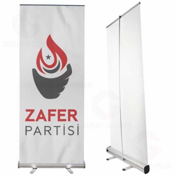 Roll Up Banner Zafer Partisi Roll Up Banner