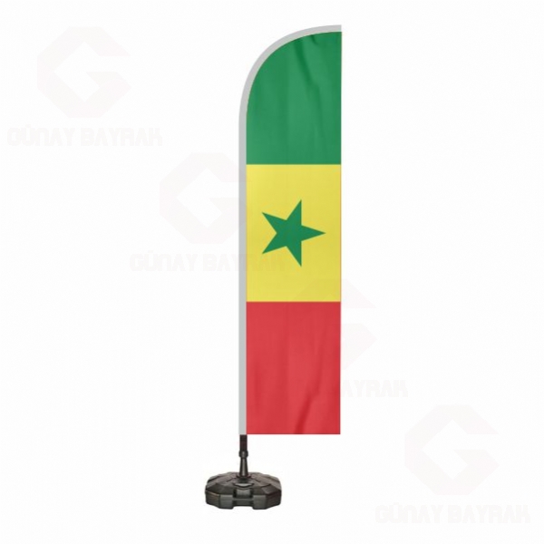 Senegal Yelken Bayraklar