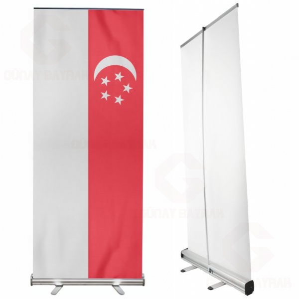 Singapur Roll Up Banner