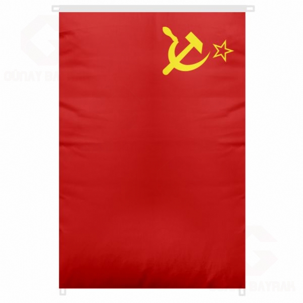 Sovyetler Birlii Bina Boyu Byk Bayrak
