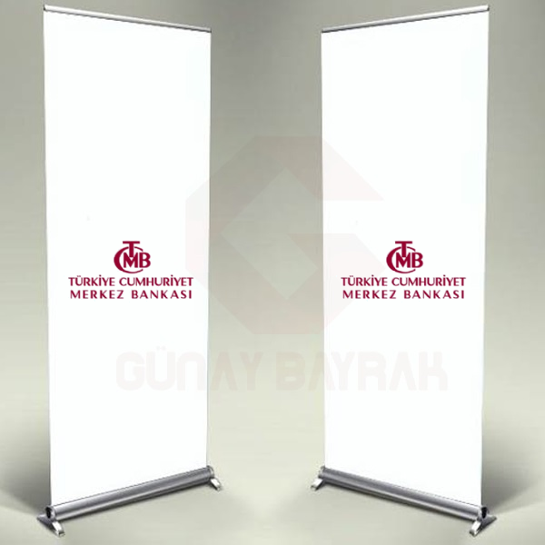 Trkiye Cumhuriyet Merkez Bankas Roll Up Banner