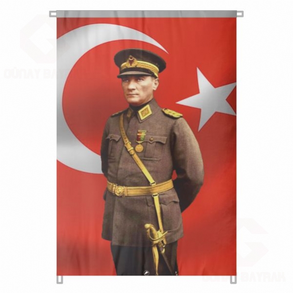 Trkiye Modernleme Srecini Yanstan Atatrk Posterleri Bez Atatrk Posteri No 5