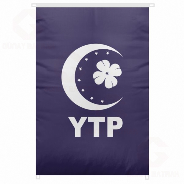 Yeni Trkiye Partisi Bina Boyu Byk Bayrak