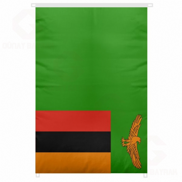 Zambiya Bina Boyu Byk Bayrak