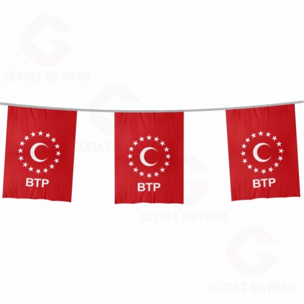 pe Dizili Bamsz Trkiye Partisi Kare Bayraklar
