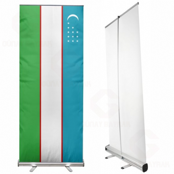 zbekistan Roll Up Banner