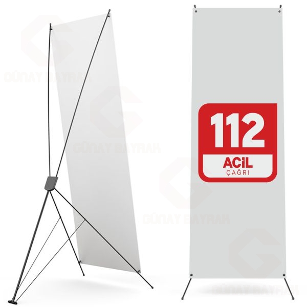 112 Acil ar Merkezi Dijital Bask X Banner