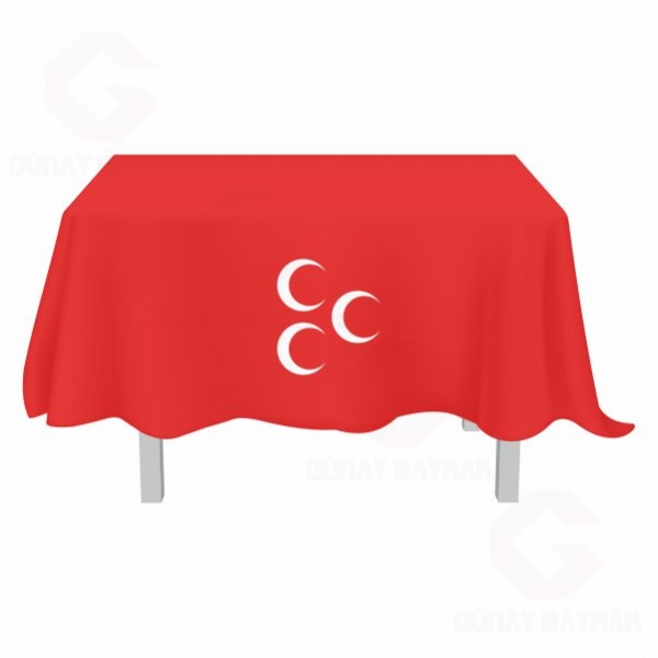 3 Hilal K�rm�z� Masa �rt�s� Modelleri