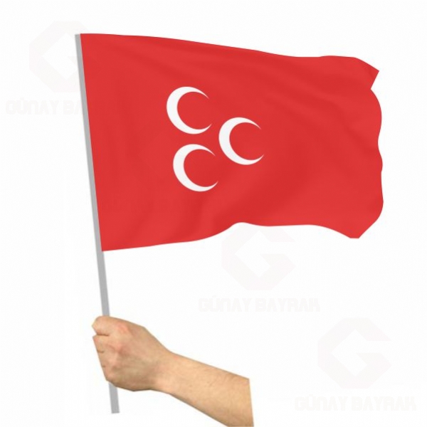 3 Hilal K�rm�z� Sopal� Bayrak