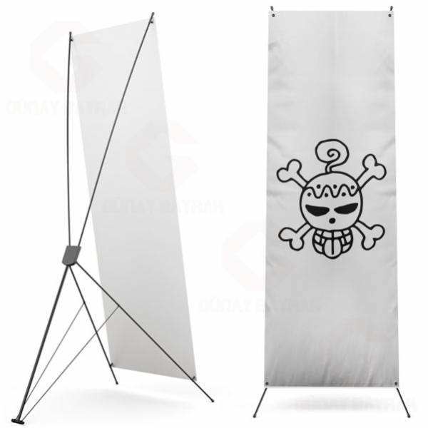 A Jolly Roger With An Original Design Dijital Bask X Banner
