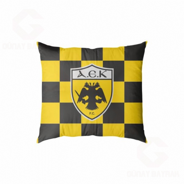 AEK Athens FC Dijital Bask�l� Yast�k K�l�f�