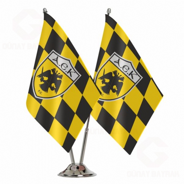 AEK Athens FC ikili Masa Bayra��