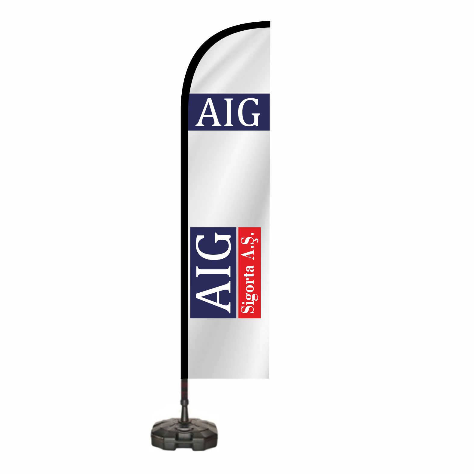 AIG Sigorta Reklam Bayraklar