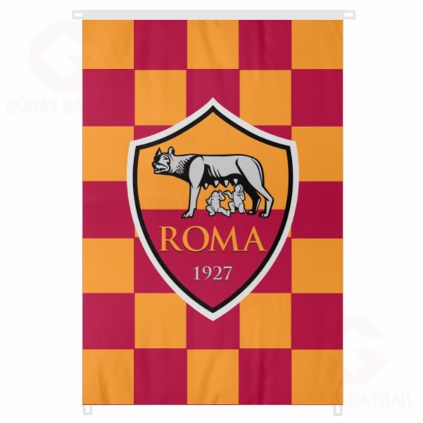 AS Roma Flags