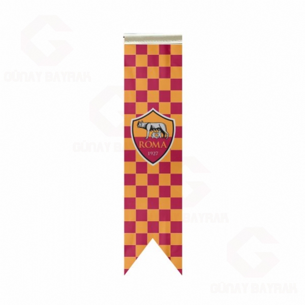 AS Roma L Masa Bayraklar�