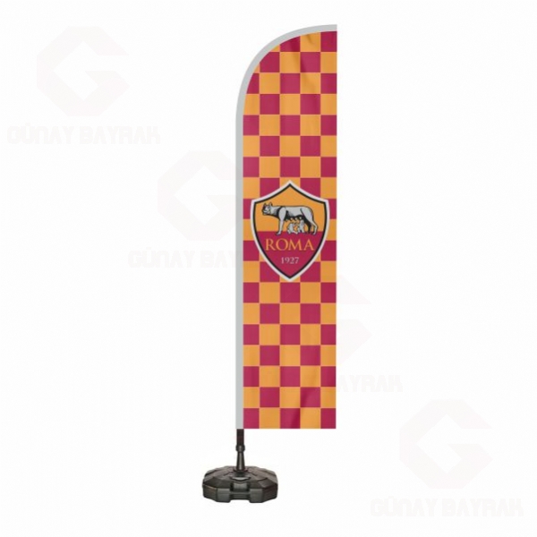 AS Roma Yelken Bayraklar�