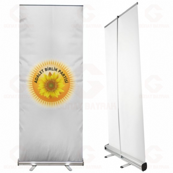 Adalet Birlik Partisi Roll Up Banner