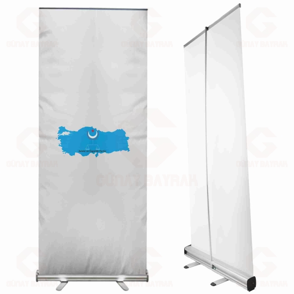 Adalet Ve �zg�rl�k Partisi Roll Up Banner