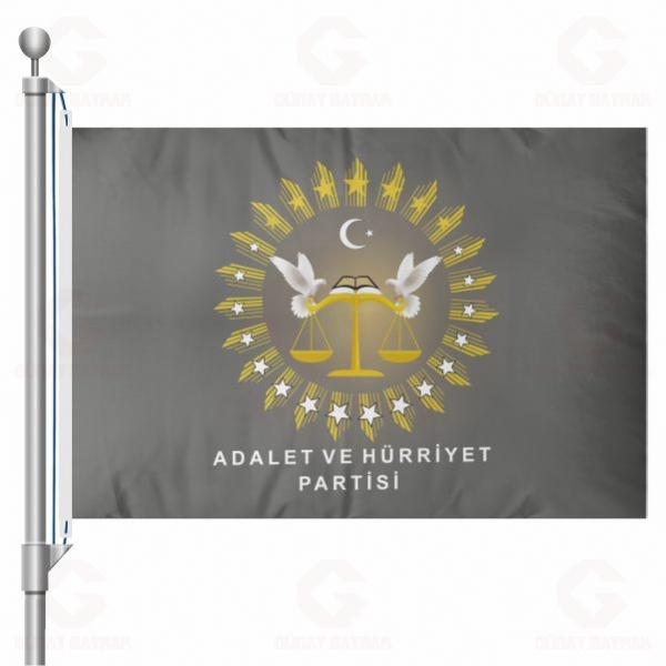Adalet ve H�rriyet Partisi G�nder Bayra��