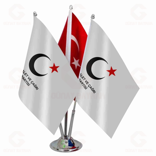 Adalet ve �a�r� Partisi ��l� Masa Bayra��