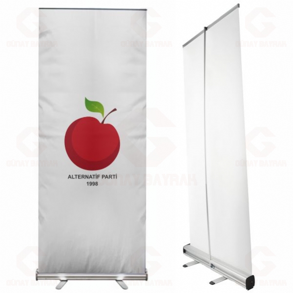 Alternatif Parti Roll Up Banner