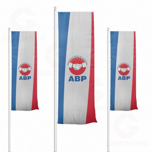 Anadolu Birlii Partisi Dikey ekilen Bayraklar