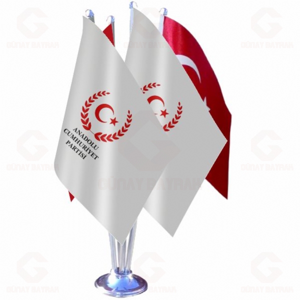 Anadolu Cumhuriyet Partisi D�rtl� Masa Bayra��