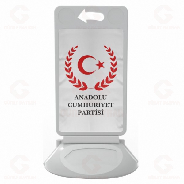 Anadolu Cumhuriyet Partisi Plastik Reklam Dubas�