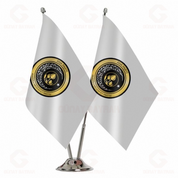 Anadolu Medeniyet Partisi ikili Masa Bayra��