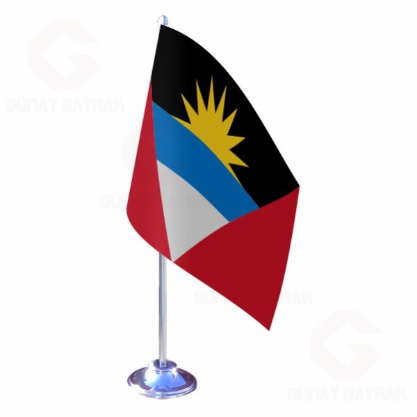 Antigua ve Barbuda Tekli Masa Bayra