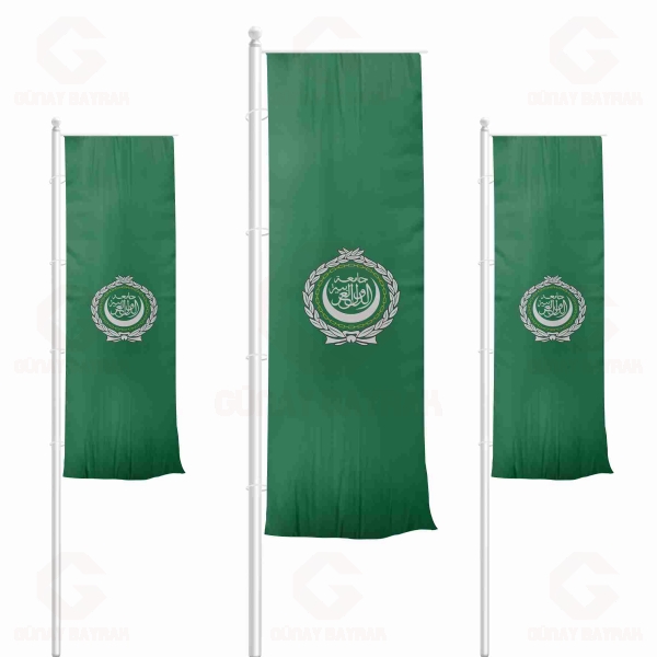 Arab League Dikey �ekilen Bayraklar