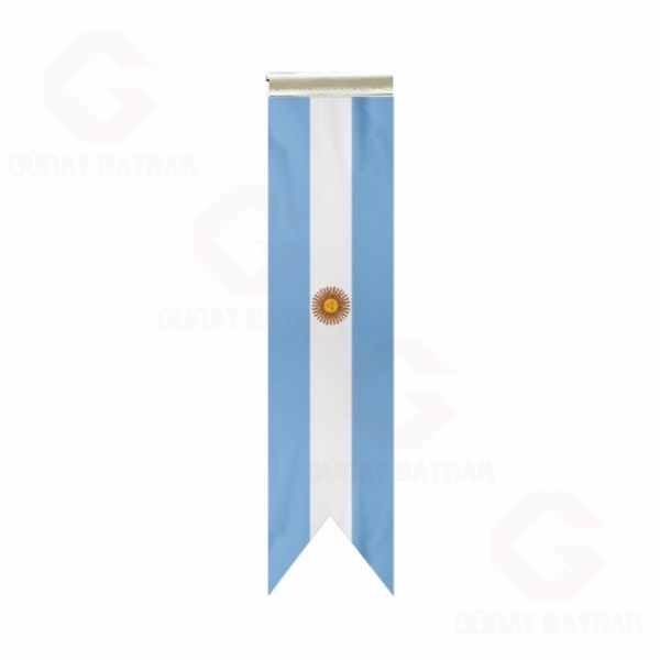 Arjantin L Masa Bayraklar