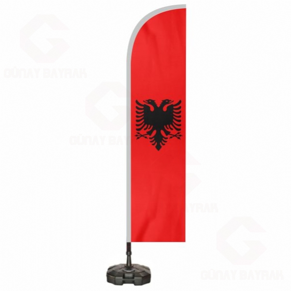 Arnavutluk Yelken Bayraklar