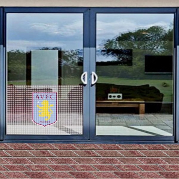 Aston Villa FC Cam Folyo One Way Vision Bask�