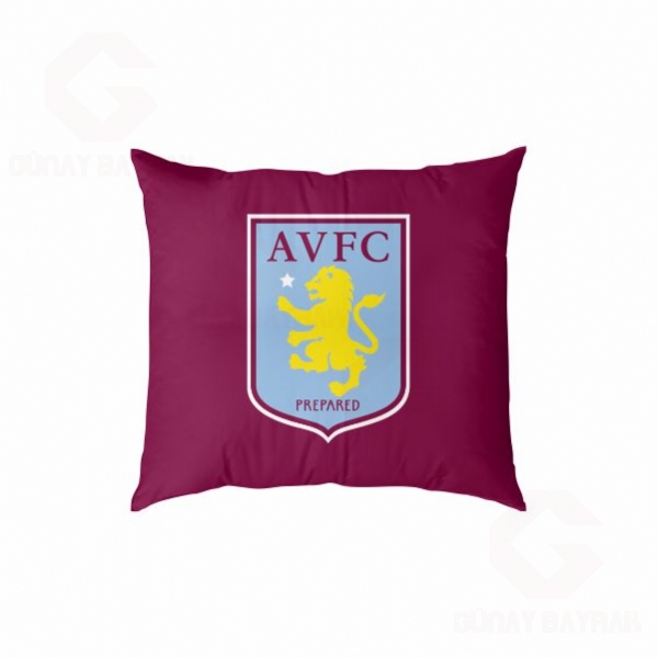 Aston Villa FC Dijital Bask�l� Yast�k K�l�f�