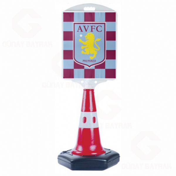 Aston Villa Football Club Orta Boy Yol Reklam Duba