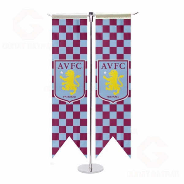 Aston Villa Football Club T Masa Bayraklar�