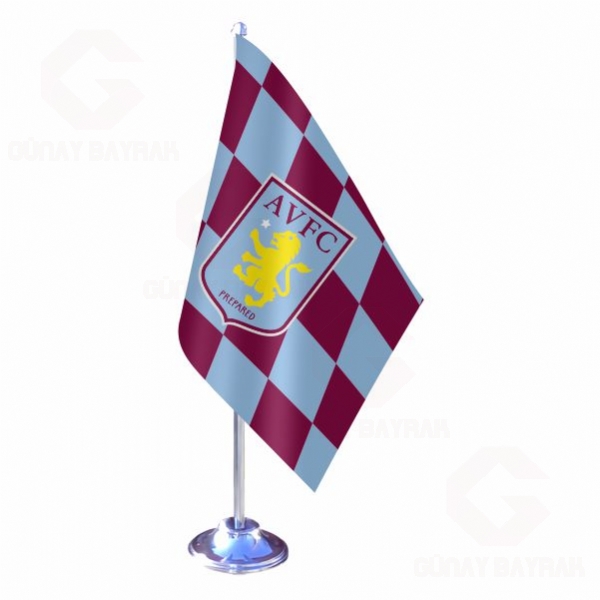 Aston Villa Football Club Tekli Masa Bayra��