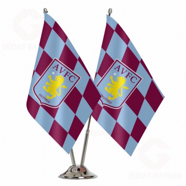 Aston Villa Football Club ikili Masa Bayra��